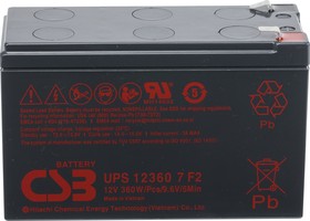 UPS123607, аккумулятор свинцовый