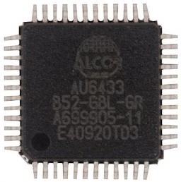 (AU6433B52) микросхема AU6433B52-GBL-GR LQFP-48
