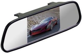Фото 1/2 Зеркало заднего вида с монитором Silverstone F1 Interpower IP Mirror 5" 5" 16:9 480x272 4Вт