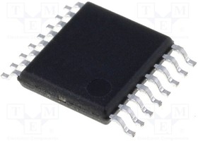 PCA9551PW,118, Драйвер светодиода, 8 выходов, 2.3В до 5.5В вход, 100мА выход, 400кГц, TSSOP-16