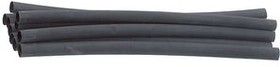 DERAY-H 1/4 BLACK (1 ST. = 1, Heat-Shrink Tubing Polyolefin, 3.2 ... 6.4mm, Black, 250mm