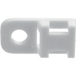 CTAM1-PA66-WH, Cable Tie Mount 4.6 mm White Polyamide 6.6 Pack of 100 pieces