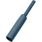 F2211/2 BK105, Heat-Shrink Tubing Polyolefin, 6.35 ... 12.7mm, Black, 1.22m