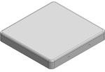 MS266-10C-NS, 30 x 25.8 x 3.5mm Two-piece Drawn-Seamless RF Shield/EMI Shield COVER (Nickel-Silver)