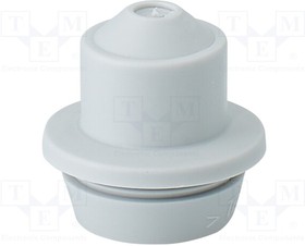EDK-16, Grommet; elastomer thermoplastic TPE; light grey; 5?10mm; IP65