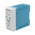 MDIN40W12, Power supply: switched-mode; 40W; 12VDC; for DIN rail mounting