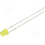 OSY5JA3P83A, LED; 3mm; yellow; 220?330mcd; 80°; Front: recessed; 1.8?2.6V; 78mW