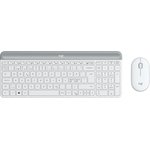Клавиатура+мышь Logitech Wireless Desktop MK470 (Keybord&mouse), OFFWHITE ...