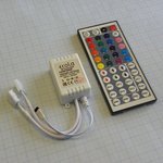 RGB controller 12A 144W, LED-контроллер RGB с ик.пультом / Uвх=12VDC/ 3 канала с ...
