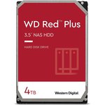 Жесткий диск WD Red Plus WD40EFPX, 4ТБ, HDD, SATA III, 3.5"