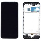 Дисплей для Samsung Galaxy M21 SM-M215 в сборе с тачскрином и рамкой (TFT) черный