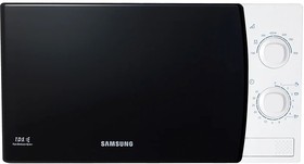 Фото 1/4 Samsung ME81KRW-1/BW Микроволновая печь, 23л, 800 Вт, белый