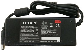 Фото 1/2 Блок питания (сетевой адаптер) LiteOn для мониторов 12V 4A 48W 5.5x2.5 мм черный, с сетевым кабелем