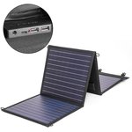 Солнечная панель TOP-SOLAR-80 80W 18V DC, Type-C PD 60W, 2 USB, влагозащищенная ...