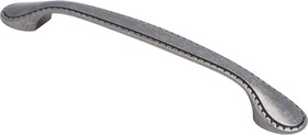 Ручка-скоба 160 мм, чернёный старинный цинк RS-086-160 BAZ