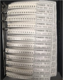 Набор smd резисторов YAGEO 1206 1%. 0R ~ 10M. 170x25Pcs = 4250Pcs