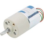 L149-12-10, DC Motor, 27 mm, with Gearbox 10:1 12 VDC