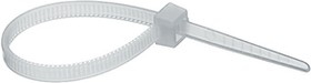 RG-227C, Cable Tie 365 x 7.5mm, Polyamide 6.6, 539.36N, Natural
