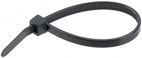 T 50 S-W, Cable Tie 150 x 4.6mm, Polyamide 6.6 W, 225N, Black