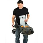 LP37016-PWW, Рюкзак для фотоаппарата Lowepro Flipside Trek BP 450 AW (серый/тем.зел)