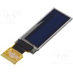 DEP 128032E1-Y, Дисплей: OLED; графический; 0,91"; 128x32; Разм: 30x11,5x1,26мм