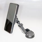 PL5063, Держатель для телефона на телескопической штанге, магнитный, на присоске