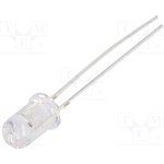 OS5RKP5161A, LED; 5mm; red; 2180?3000mcd; 60°; Front: convex; 1.8?2.6V; 3.5?4.5lm