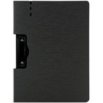 Папка-планшет Deli 64512DK-GREY A4 полипропилен вспененный темно-серый с крышкой
