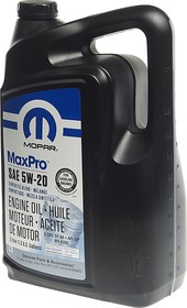 68518203AA, Масло моторное CHRYSLER 5W20 п/синт. 5л MOPAR | купить в ...
