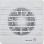 Вентилятор Decor 200CR RE 03-0103-009