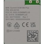 453-00135C, System-On-Modules - SOM Module, Summit SOM 8M Plus, Quad Core CPU ...