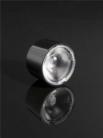 CA18976_LEILA-Y-W-HLD2, LED Lighting Lenses Assemblies -36 wide beam. 14.8 mm high assembly with star pcb-holder