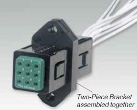 LMS-B1-01, Rack & Panel Connectors 2 Piece Mounting Bracket