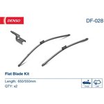 DF028, К-кт щеток стеклоочистителя CITRO?N JUMPER (06-), FIAT DUCATO (06-) ...