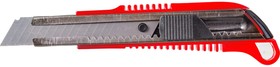 Фото 1/3 LOM Нож универсальный , пластиковый корпус, металлическая направляющая, 18 мм 1818328
