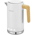 Чайник электрический KitFort КТ-6189, 2200Вт, белый