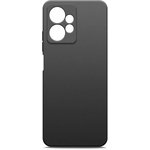 Чехол (клип-кейс) BORASCO 71380, для Xiaomi Redmi Note 12 (4G), черный