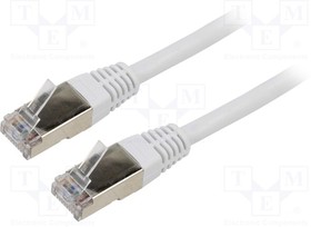 PPB6-30M, Patch cord; F/UTP; 6; stranded; CCA; PVC; grey; 30m; 26AWG; shielded