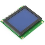 Graphic LCD 128x64, Графический ЖКИ с подсветкой для наборов фирмы MIKROELEKTRONIKA формат 128х64 (ME-GLCD 128X64)