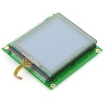 MIKROE-240 Graphic LCD 128x64 with TouchPanel, Графический дисплей формата 128х64 с сенсорной панелью (ME-GLCD 128x64 with TouchPanel)