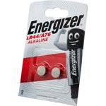 Energizer Alkaline LR44/A76 BL2 *, Элемент питания