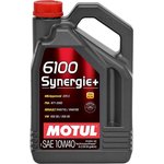 Масло моторное Motul 6100 Synergie+ 10W-40 синтетическое 4 л 109463