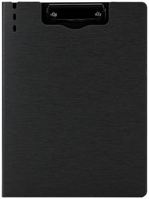 Фото 1/7 Папка-планшет Deli 64513DK-GREY A4 полипропилен вспененный темно-серый с крышкой