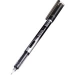 Ручка роллер Deli Think (EQ300-BK) черн d=0.5мм черн. черн. стреловидный пиш ...