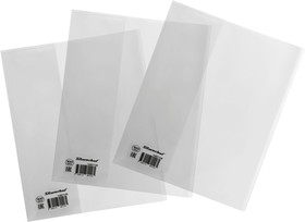 Фото 1/3 Обложка Silwerhof 100100 для тетради/дневника ПП 100мкм гладкая прозр. 210x345мм