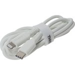 TK04 MFI White, Кабель iPhone (5-)-USB Type C 1м белый XO