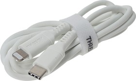 TK04 MFI White, Кабель iPhone (5-)-USB Type C 1м белый XO