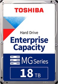Фото 1/8 Жесткий диск Toshiba SATA-III 18Tb MG09ACA18TE Server Enterprise Capacity (7200rpm) 512Mb 3.5"