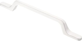 Ручка-скоба 128 мм, матовый белый S-2430-128 WT