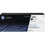 Картридж лазерный HP LaserJet 136A W1360A черный д/LaserJet M211?/M236